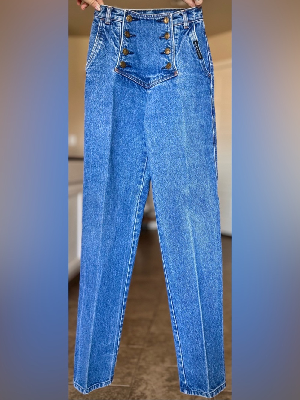 Vintage Rocky Mtn Co. Straight Leg Jeans Denim Cotton 26 25